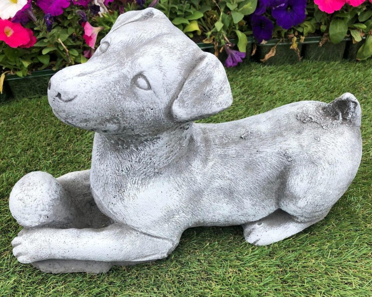 Jack Russell Concrete Garden Ornament