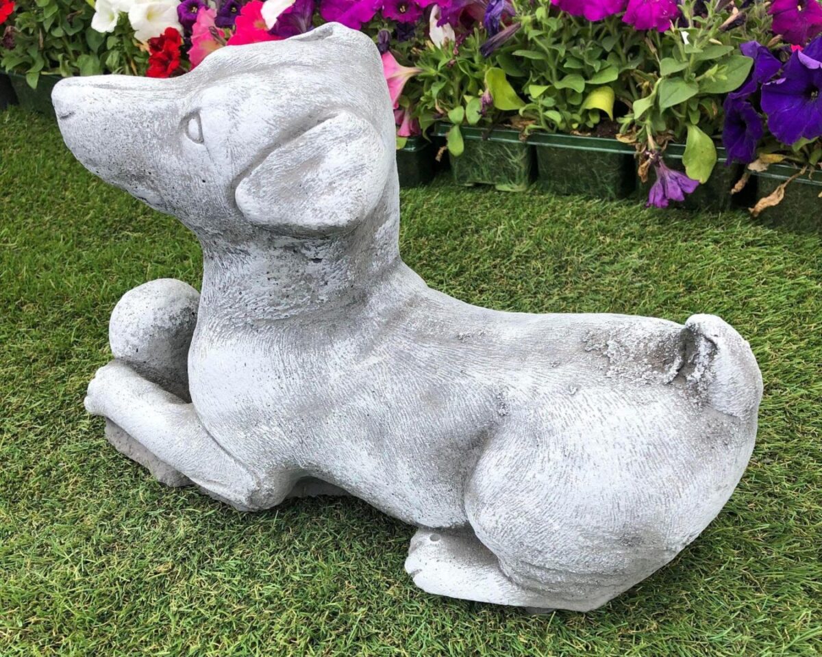 Jack Russell Concrete Garden Ornament