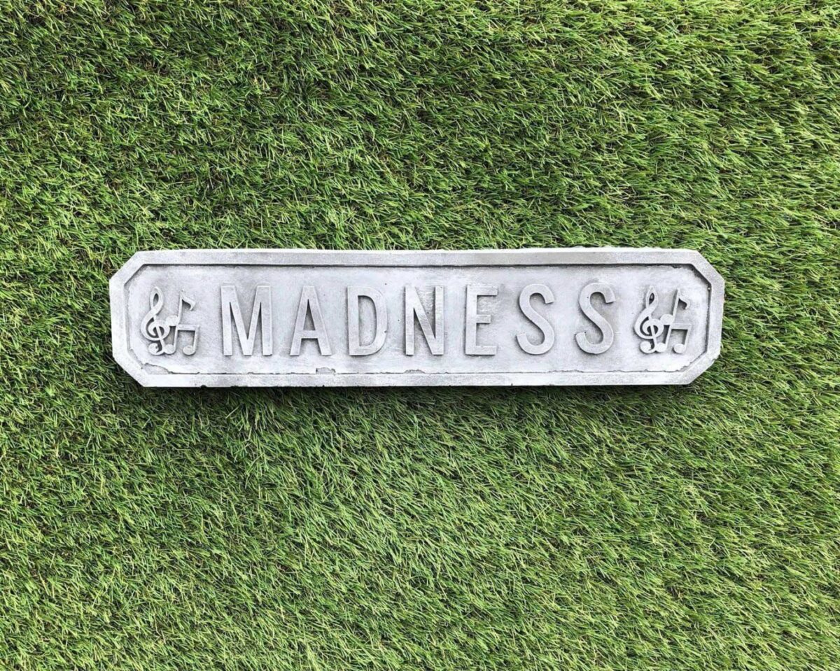 Madness Wall Plaque Concrete Garden Ornament