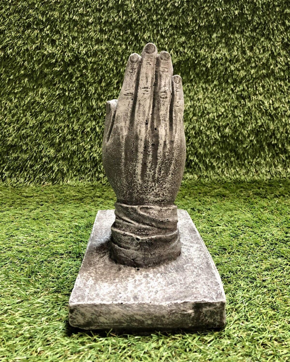 Praying Hands Concrete Garden Ornament