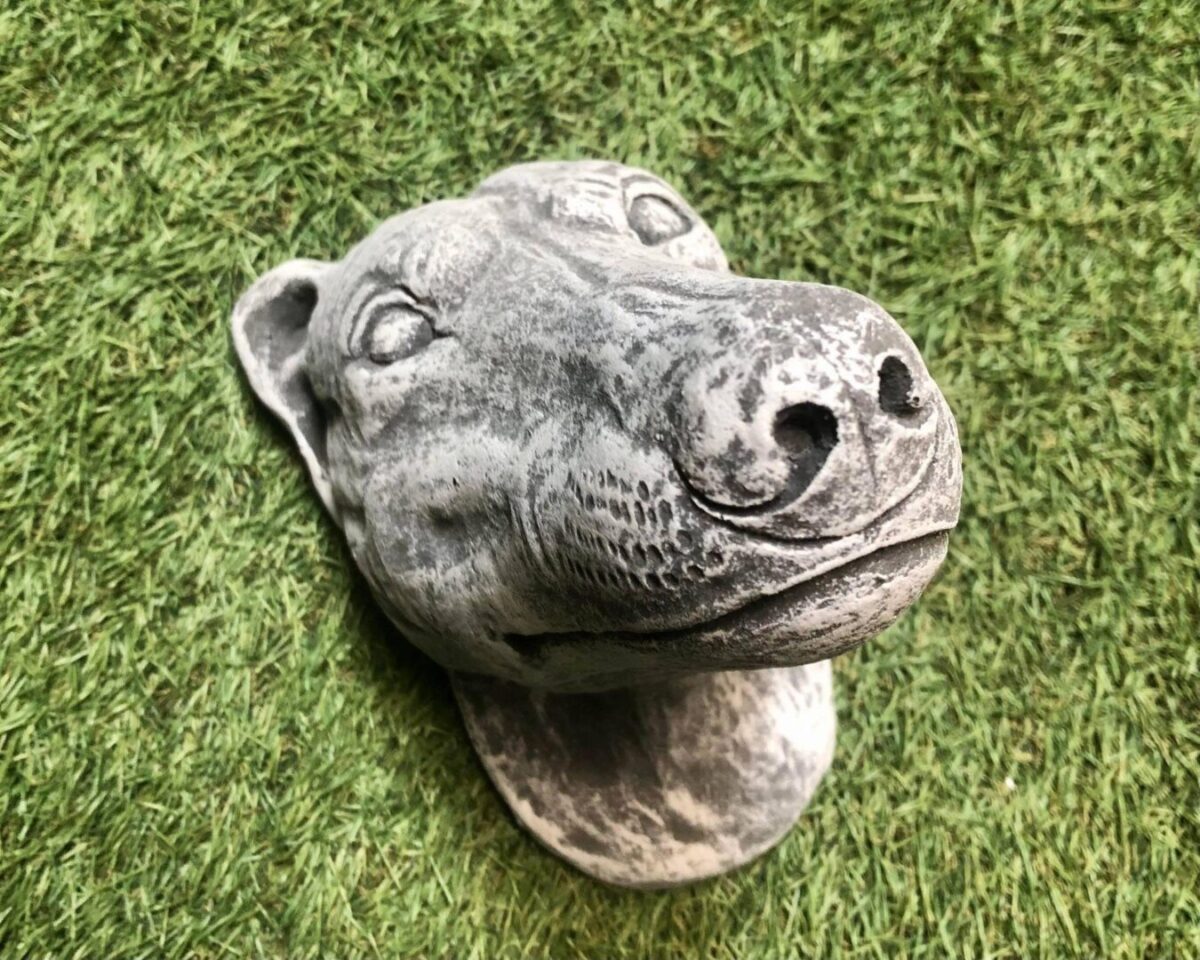 Greyhound Wall Plaque Concrete Garden Ornament