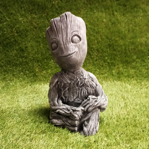 Sitting Groot Statue