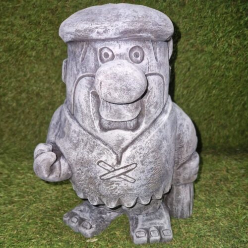 Fred Flintstone Concrete Garden Statue