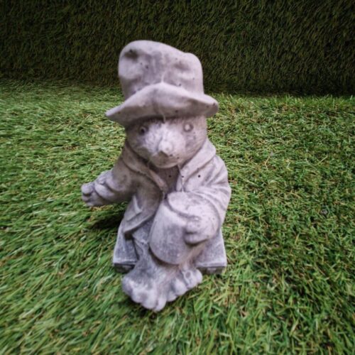 Cute Paddington Bear Concrete Garden Ornament