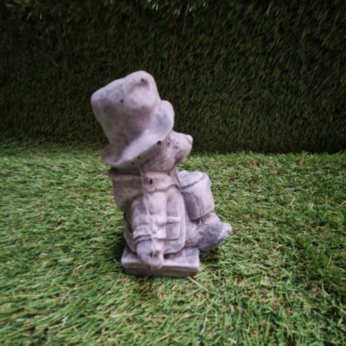 Cute Paddington Bear Concrete Garden Ornament