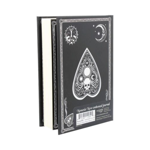 Embossed Journal Black and White Spirit Board 17cm