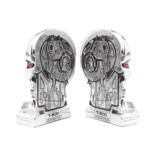 T-800 Terminator 2 Judgement Day T2 Head Bookends