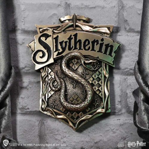 Harry Potter Bronze Slytherin Wall Plaque