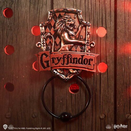 Harry Potter Gryffindor Crest Door Knocker Bronze