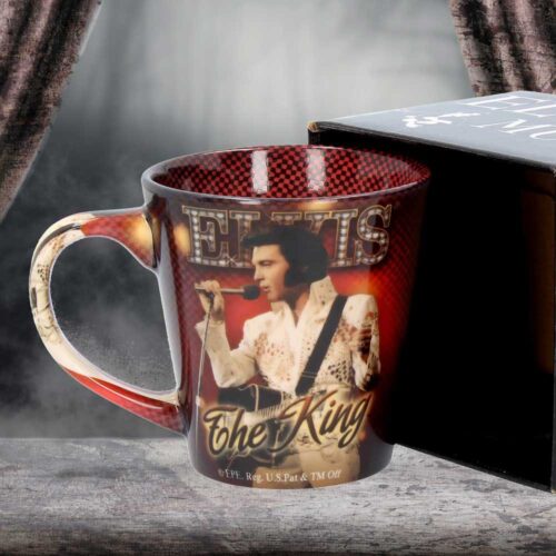 Elvis Presley The King Mug