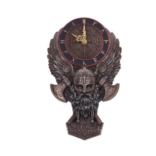 Vegvisir Runic Viking Norse Compass Wall Clock