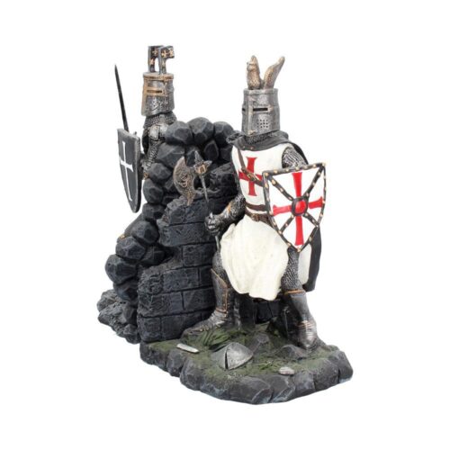 The Duel Bookends Historical Crusader Ornament Figurines