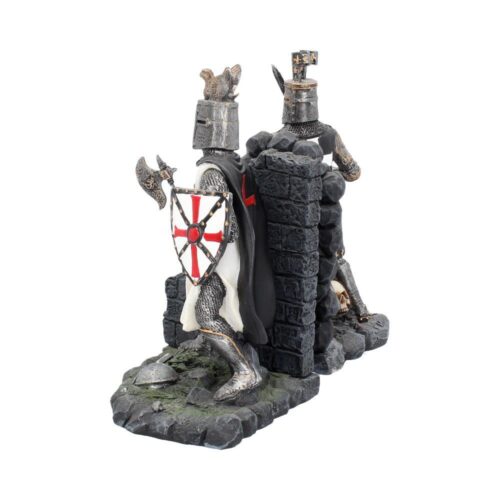 The Duel Bookends Historical Crusader Ornament Figurines