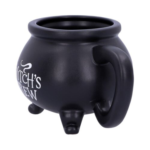 Smooth Black Witch's Brew Cauldron Mug