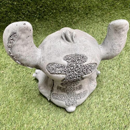 Stitch Sitting Concrete Garden Ornament