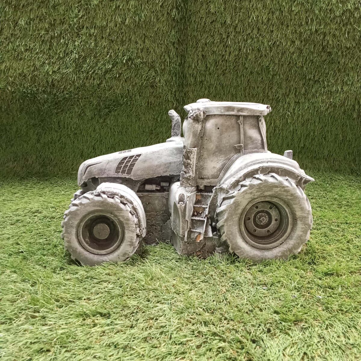 Rustic Ted the Tractor Concrete Garden Ornament